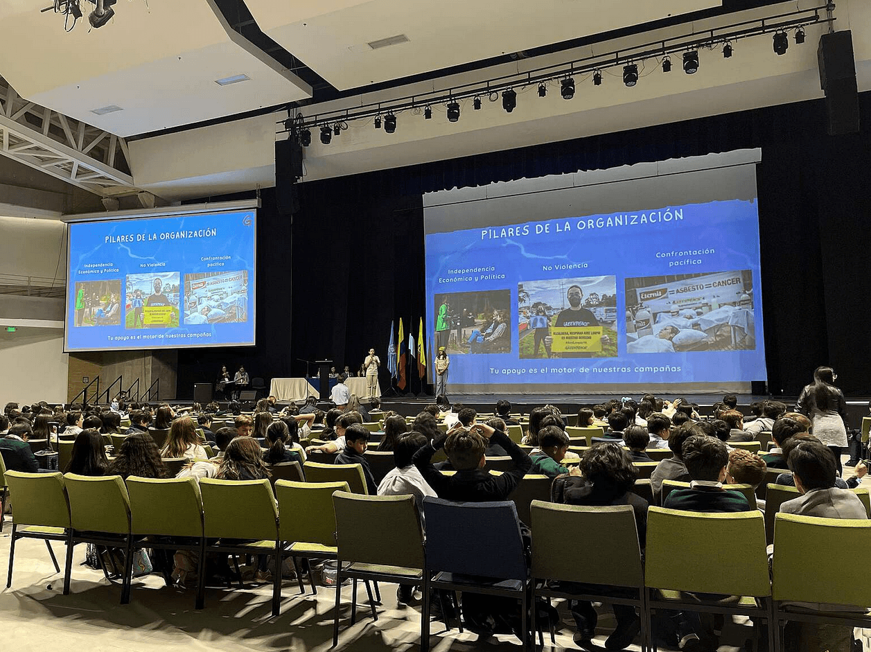 Actividades de Greenpeace en escuelas
