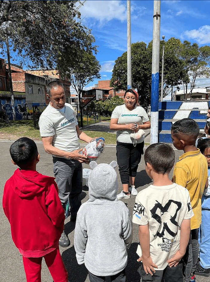 Educación ambiental con Greenpeace